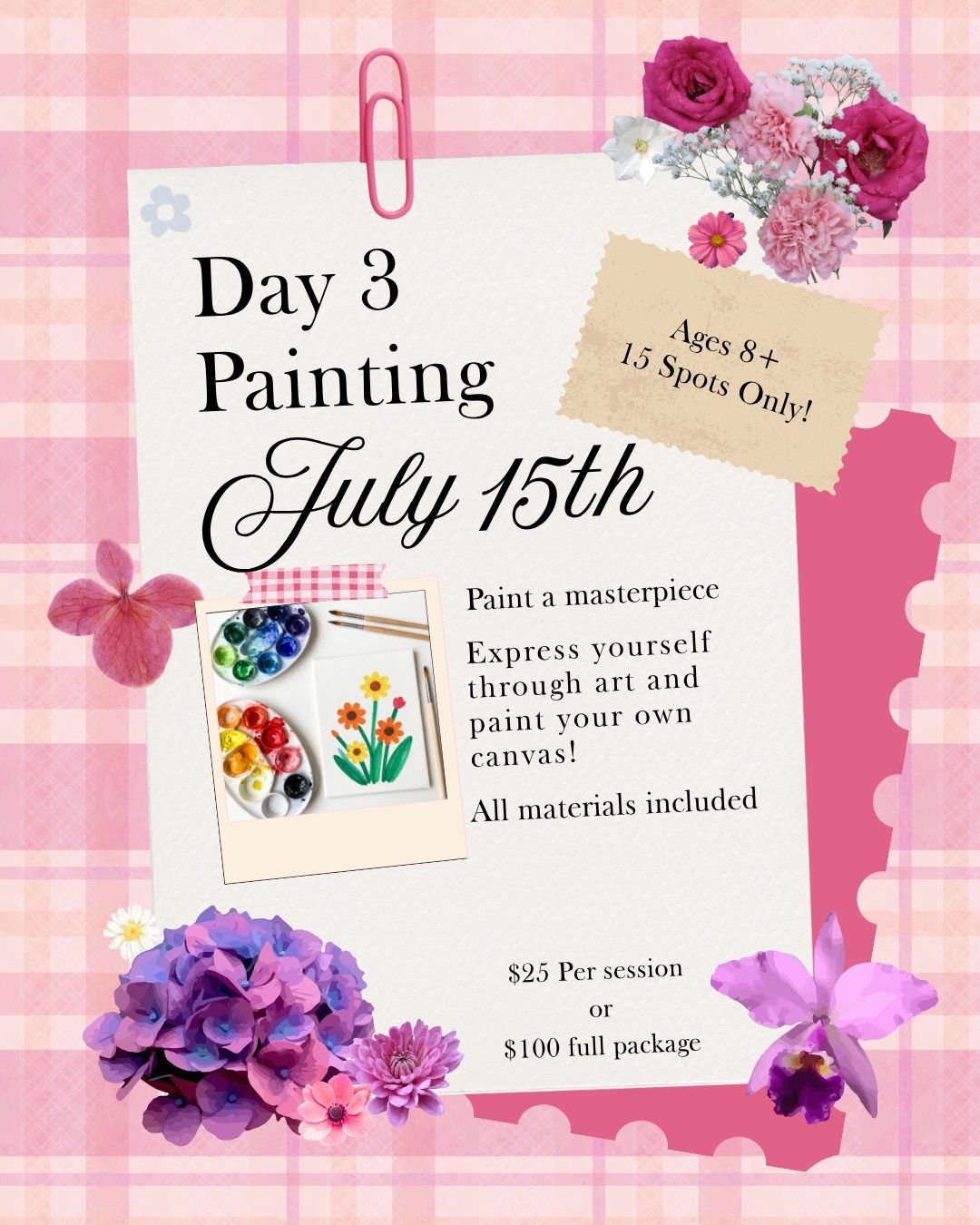 AXP Event Entry Pass - My Women Support: Girls Summer Camp