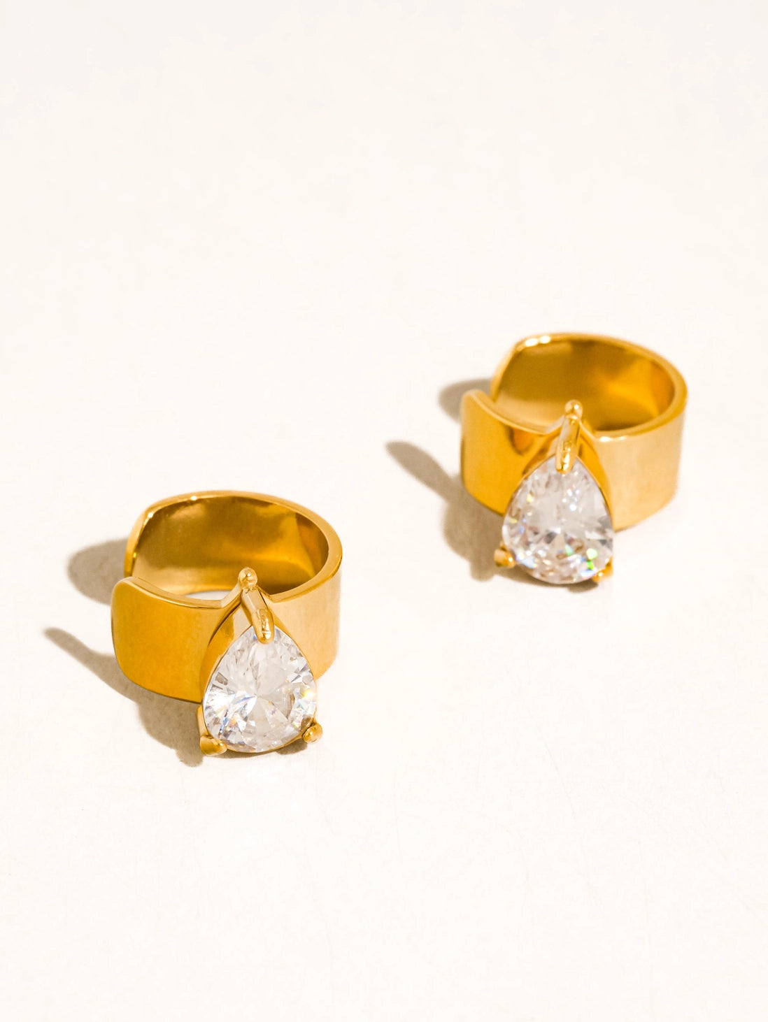 Mondire- Pear Crystal Cuff