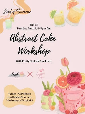 AXP Event Entry Pass - Abstract Cake Workshop