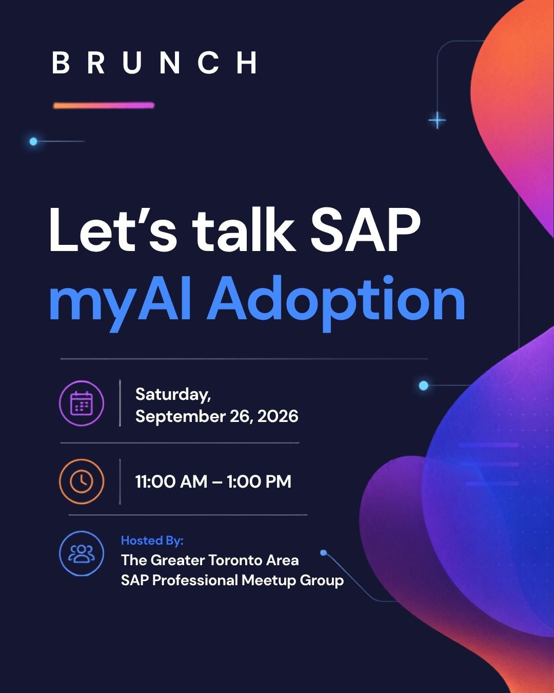 AXP Event Entry Pass - Lets Talk SAP | myAI Adoption