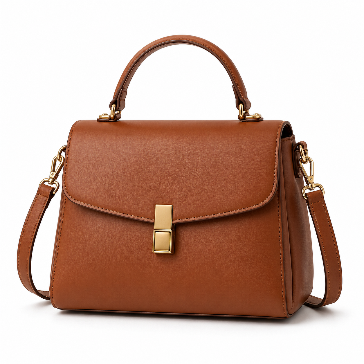 The Margot Leather Bag Brown