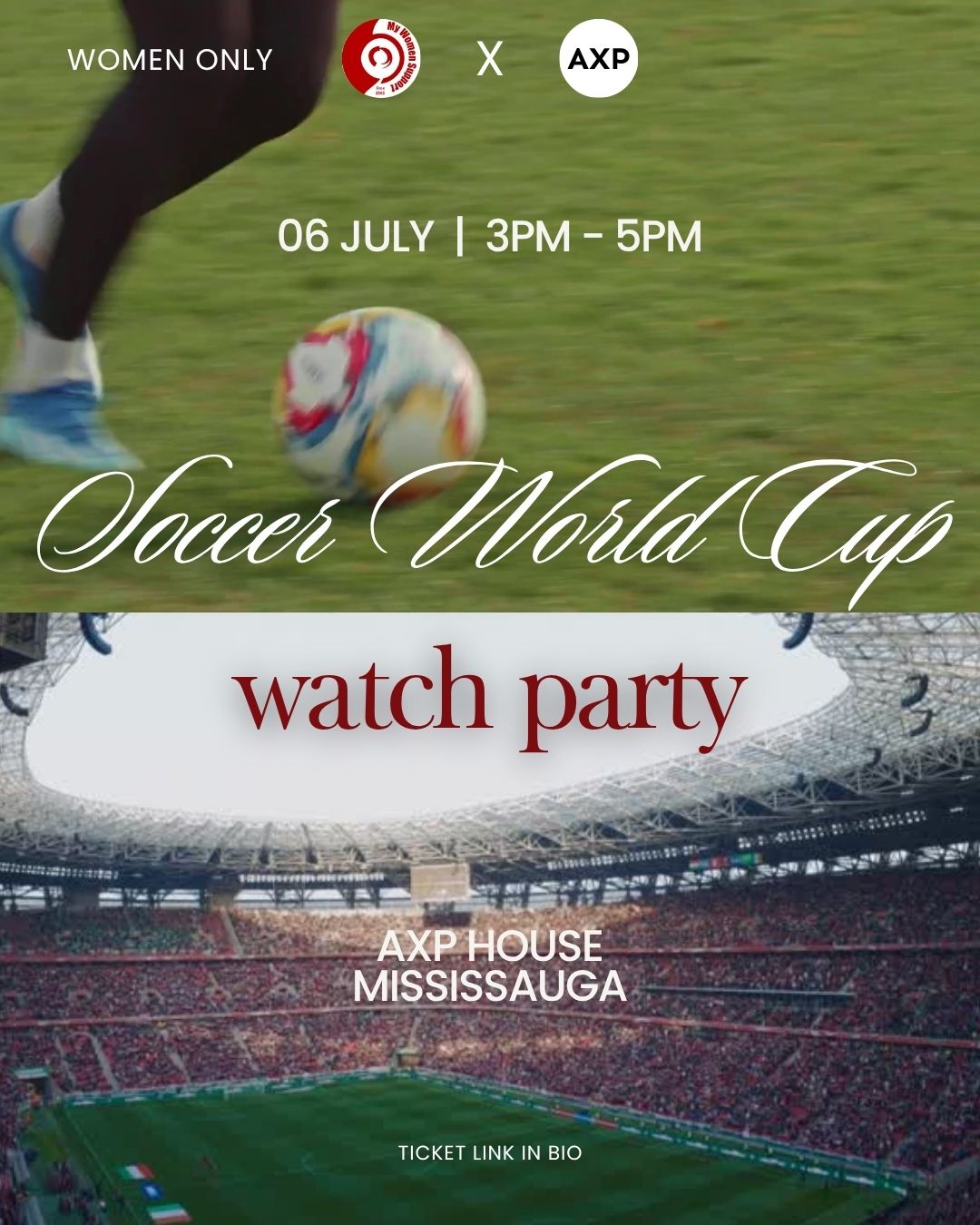 AXP Event Entry Pass - World Cup Watch Party