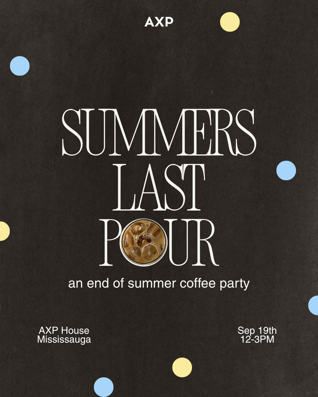 AXP Event Entry Pass - Summer’s Last Pour